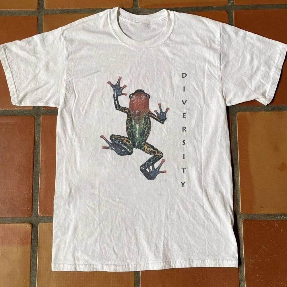 Style Frog Diversity White Unisex T-Shirt